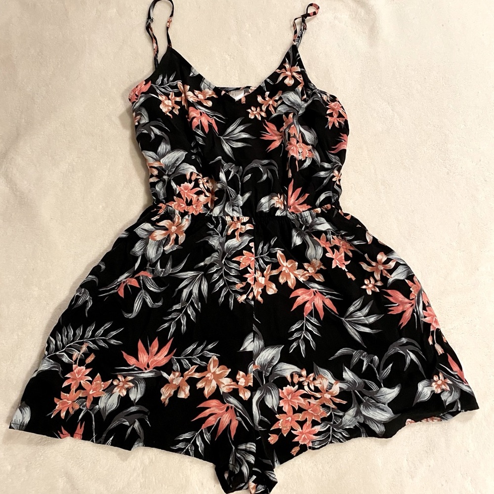 H&M romper floral print